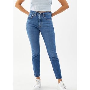 Levi 501 Skinny Jeans Size 27